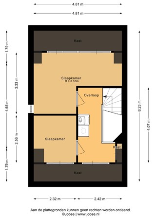 Floorplan - Bunschoter Veenkamp 160, 3751 JD Bunschoten-Spakenburg